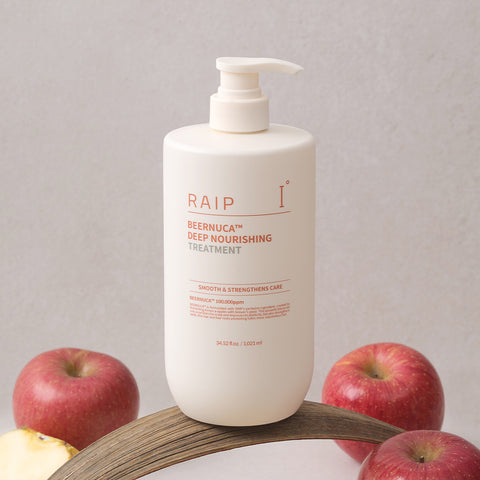 RAIP Beer Yeast PDRN Anuka Apple and Beernuka Deep Nourishing Treatment 1021ml