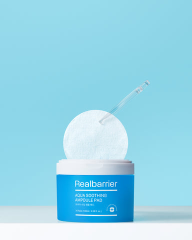 Real Barrier Aqua Soothing Ampoule Pad 70 sheets (2-pack)