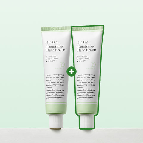 Dr.Bio Nourishing Hand Cream 80ml (2 Pack)