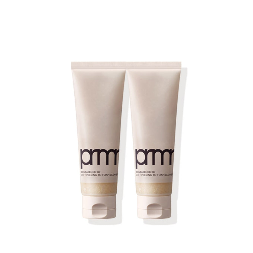 Primera Organience BR Soft Peeling-to-Foam Cleanser 120ml Double Pack