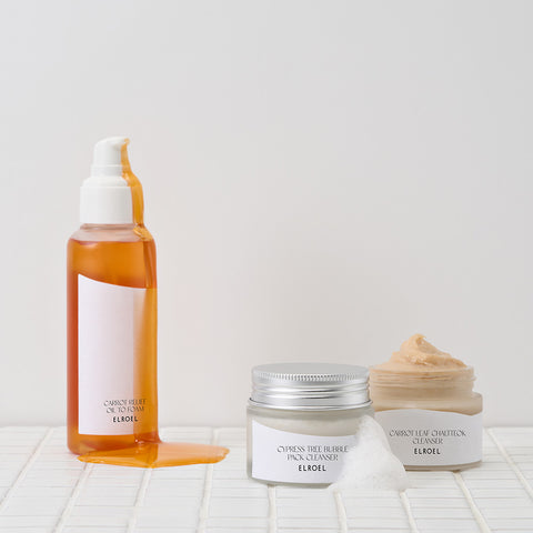Elroel Jeju JCC Basic Set [Serum / Mask / Cleanser]