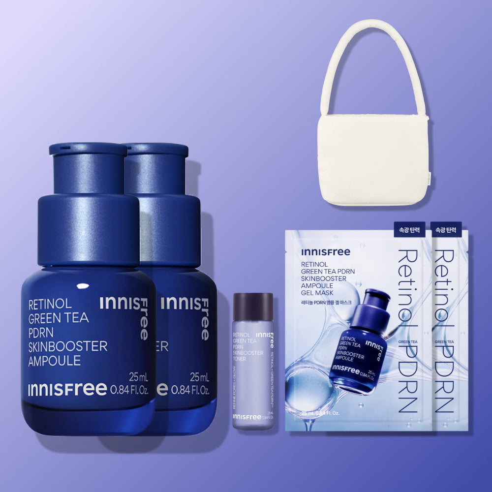 Innisfree Retinol PDRN Ampoule 25ml (2-Pack)