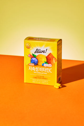 Alive Sustained Vitamin C 30 Tablets (2 Pack)