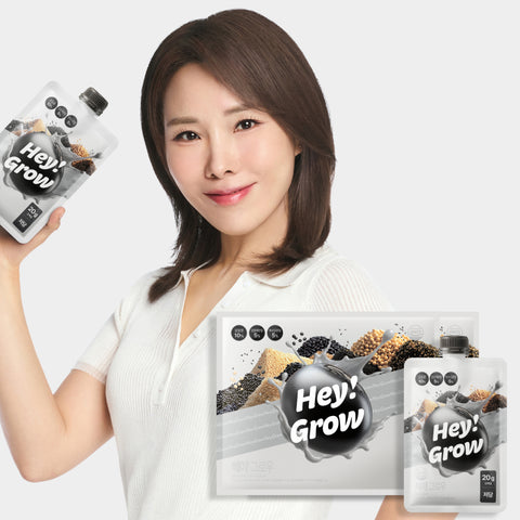 Foodology Hey Grow Low-Sugar Grain Protein Hair Loss Shake 2-Pack (14 Sachets)