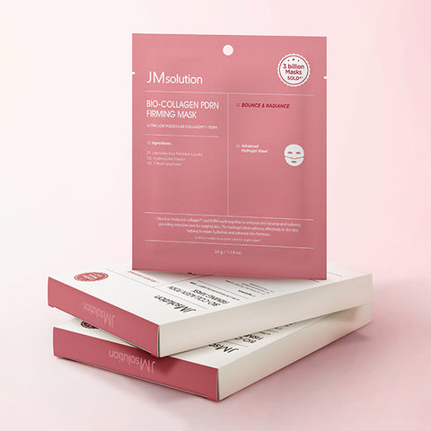JM Solution Bio Collagen PDRN Firming Mask 34g 4P (2 Pack)