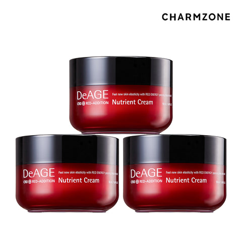 Charmzone DeAge Red Edition Nutrient Cream 50ml (3 Pack)