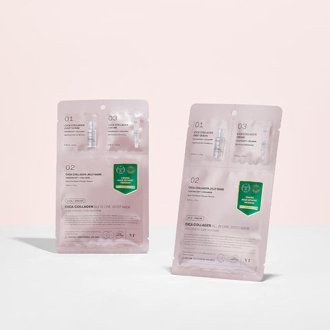 VT Cica Collagen All In One 3 Step Mask 5P
