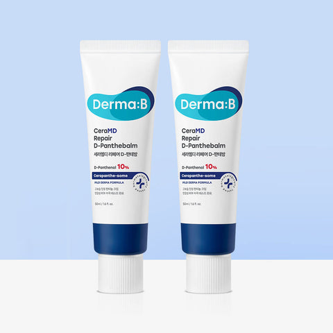 Derma:B CeraMD Repair D-Pante Balm 50ml (2 Pack)