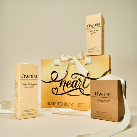 Ownist Heart Edition Inner Beauty 3-Piece Gift Set (with Shopping Bag)