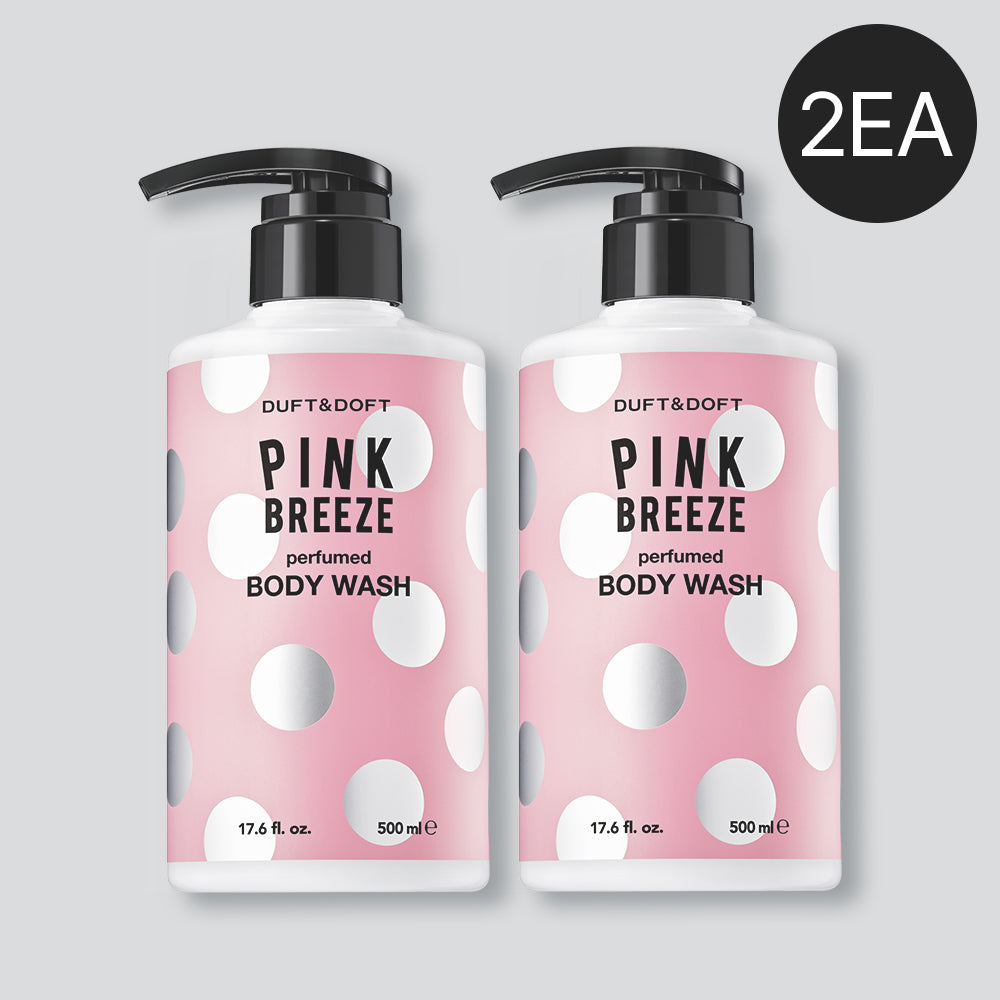 Duft&Doft Perfumed Body Wash Pink Breeze 500ml (2 Pack)