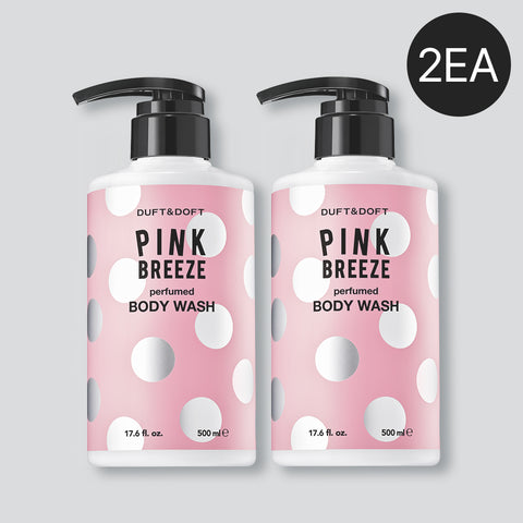 Duft&Doft Perfumed Body Wash Pink Breeze 500ml (2 Pack)