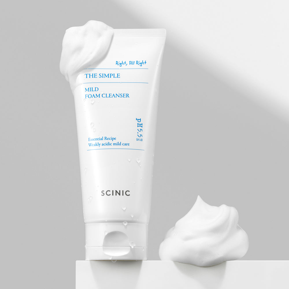 SCINIC The Simple Mild Foam Cleanser 120ml