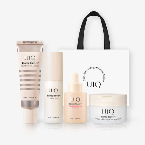 UIQ Biome Barrier Skin Barrier Care 4-Piece Full Set