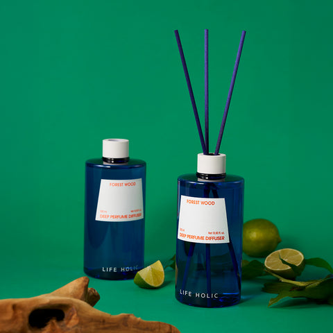 Milk Baobab Lifeholic Deep Perfume Diffuser 500ml (2-Pack) Forest Wood