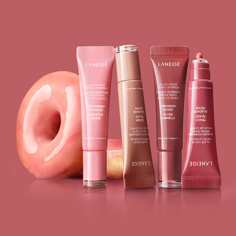 Laneige Donut Lip Serum 12g x2 (Strawberry + Sugar)
