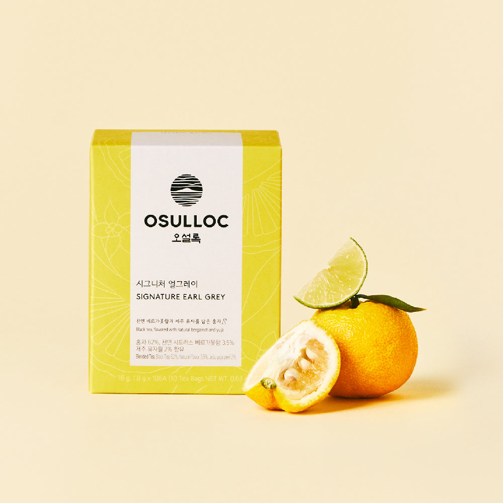 OSULLOC Signature Earl Grey Pyramid Tea Bags 10P 18g