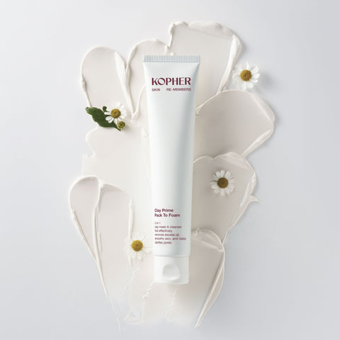 Kopher Clay Prime Pack-to-Foam Cleansing Foam 80ml
