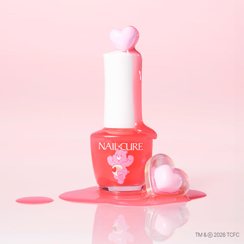 BANDI Care Bear Nail Cure 2-Piece Set (Pink Dia & Unicorn Hardener)