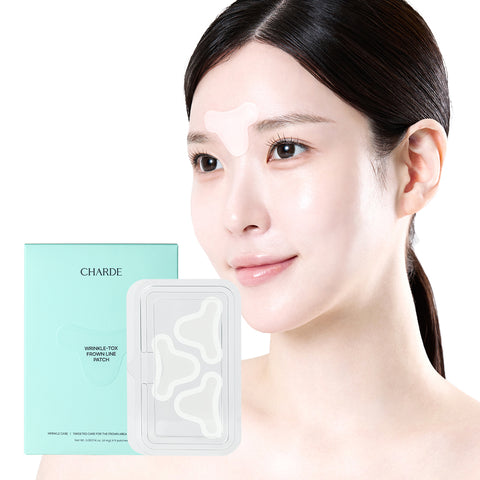 Charde Wrinkle Tox Glabella Patch 1 Box (9 Uses) - 9 Pads, Pack of 3
