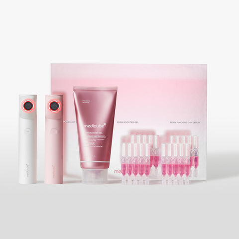 Medicube AgeR Hi-Focus Shot Plus Set (PDRN One-Day Serum 20 pcs + PDRN Booster Gel)