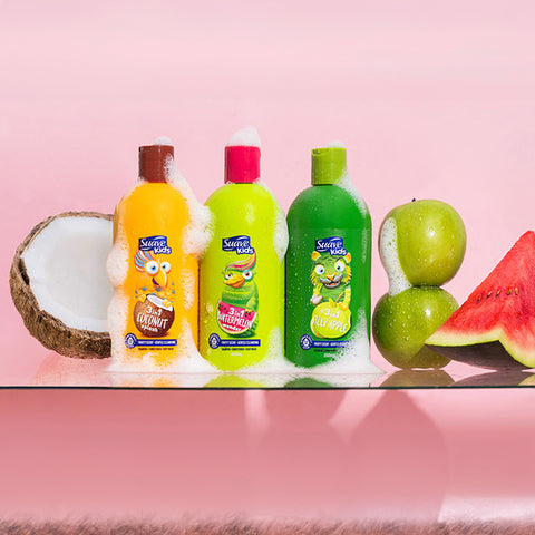 Suave Kids Head-to-Toe Cleanser Apple Scent 350ml (2 Pack)