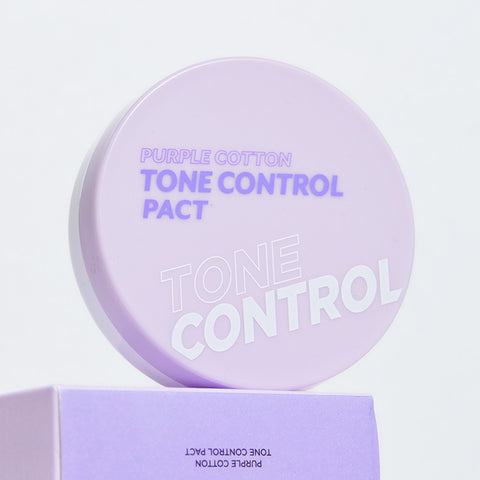 I'M MEME Purple Cotton Tone Control Pact 9.5g