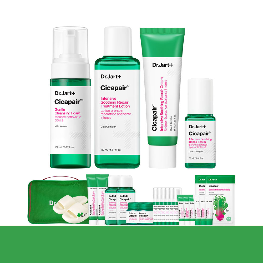 Dr.Jart+ Cicapair Soothing Routine Care (Cleansing / Treatment / Serum / Cream)