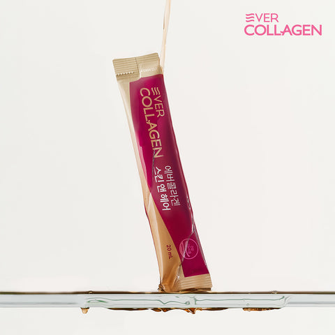 Newtree Ever Collagen Skin & Hair High-Potency GPH Peptide Collagen 4 Boxes (16 weeks)