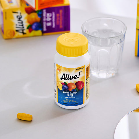 Alive Once Daily for Men 1632 mg x 60 Tablets (3 Pack)