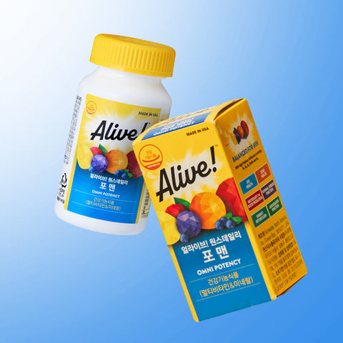Alive Natural Life Alive Once Daily for Men 30 Tablets x 3 (3-Month Supply)