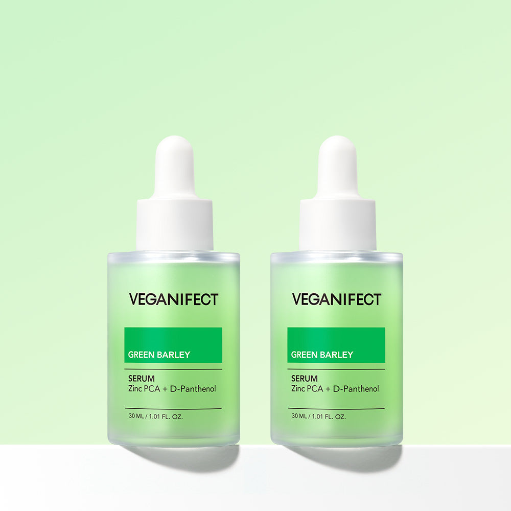 Veganifect Cheongbori Zinc Trouble Serum with D-Panthenol, 30ml (2 Pack)