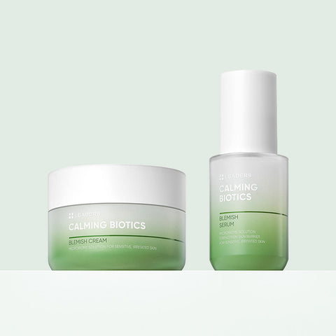 Leaders Calming Biotics Blemish Serum 30ml + Cream 50ml