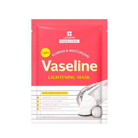 Leaders Insolution Light Vaseline Lightening Mask, 10 pcs (25 ml each)