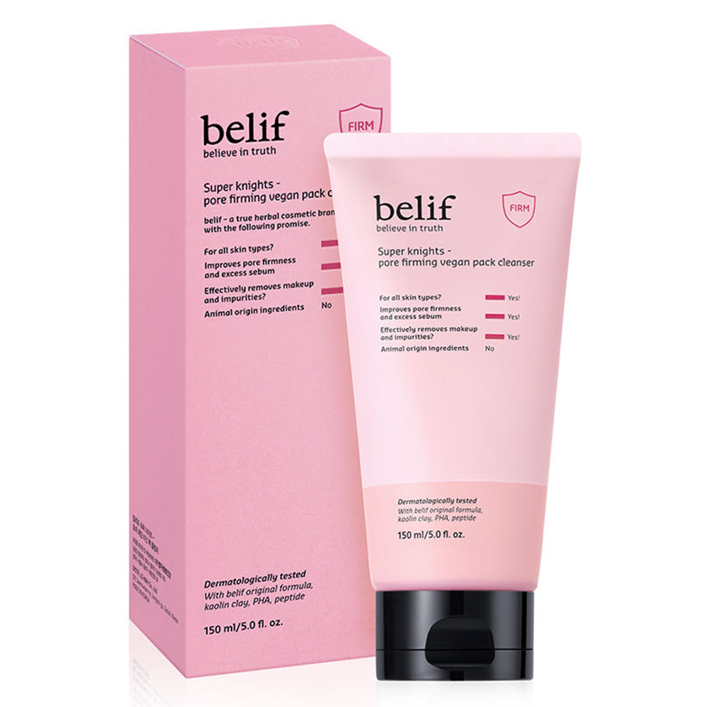 belif Super Nights Pore-Firming Vegan Pack Cleanser 150 ml