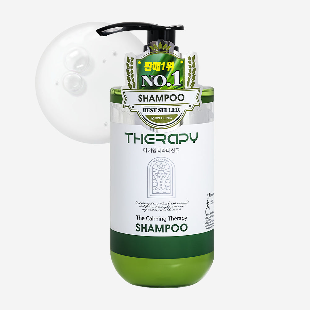 3W Clinic The Calming Therapy Anti-Hair Loss Shampoo 500ml