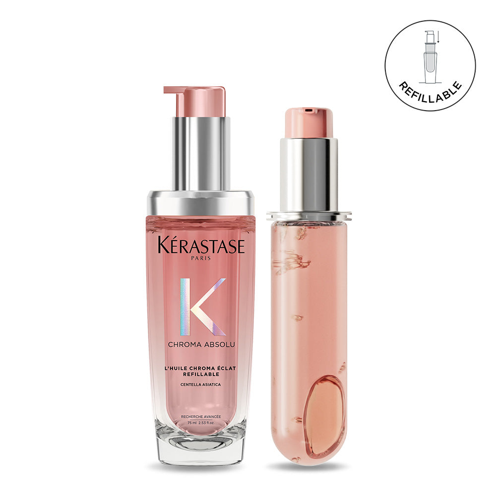 Kerastase Chroma Absolu Hair Oil 75ml + Refill 75ml