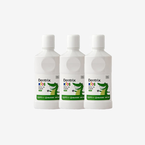 DongKook Pharmaceutical Dentrix Kids Mouthwash Raspberry 260ml (3 Pack)