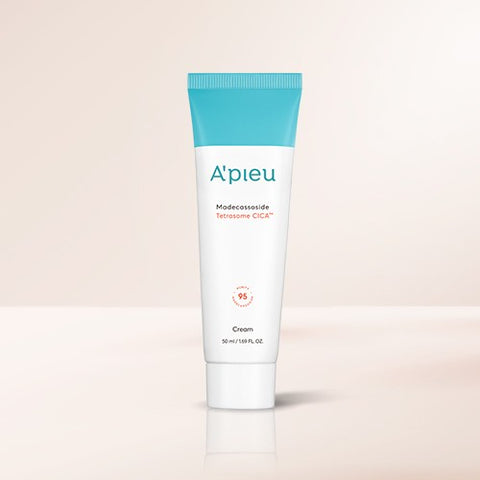 A'PIEU Madecassoside Tetrasome Cica Ampoule & Cream 2-Piece Set (50ml + 50ml)