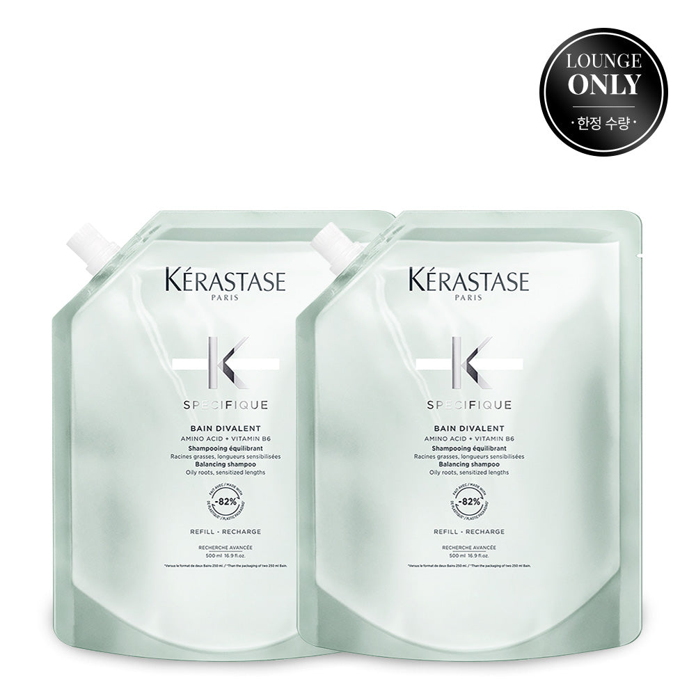 Kerastase Specifique Bain Divalent Deep Cleansing Shampoo 1 L (refill 500 ml x2)