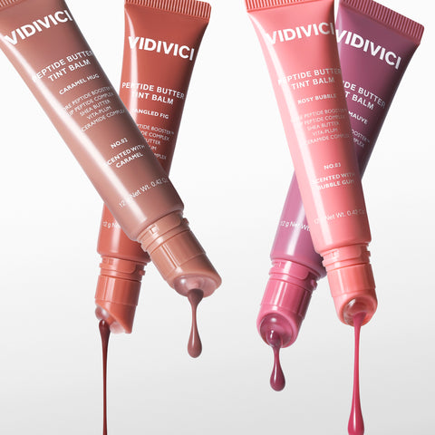 VIDIVICI Peptide Butter Tint Balm 12g (2-Pack)