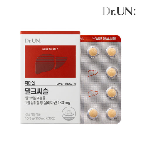 Newtree Dr. Un Milk Thistle (Silymarin) 30 Tablets x 6