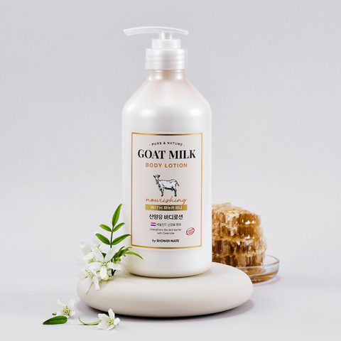 Shower Mate Goat Milk Body Lotion 600ml