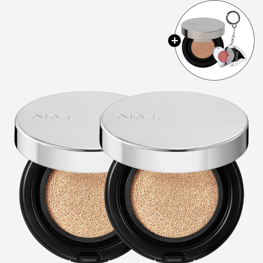 NAMING. Layered Fit Cushion Duo (Includes Mini Cushion + Mini Blusher) 12g x 2