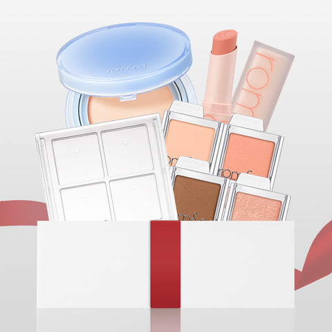 rom&nd 7-Piece Gift Set (GIFT Slide-In Single Case & Depot Pin)