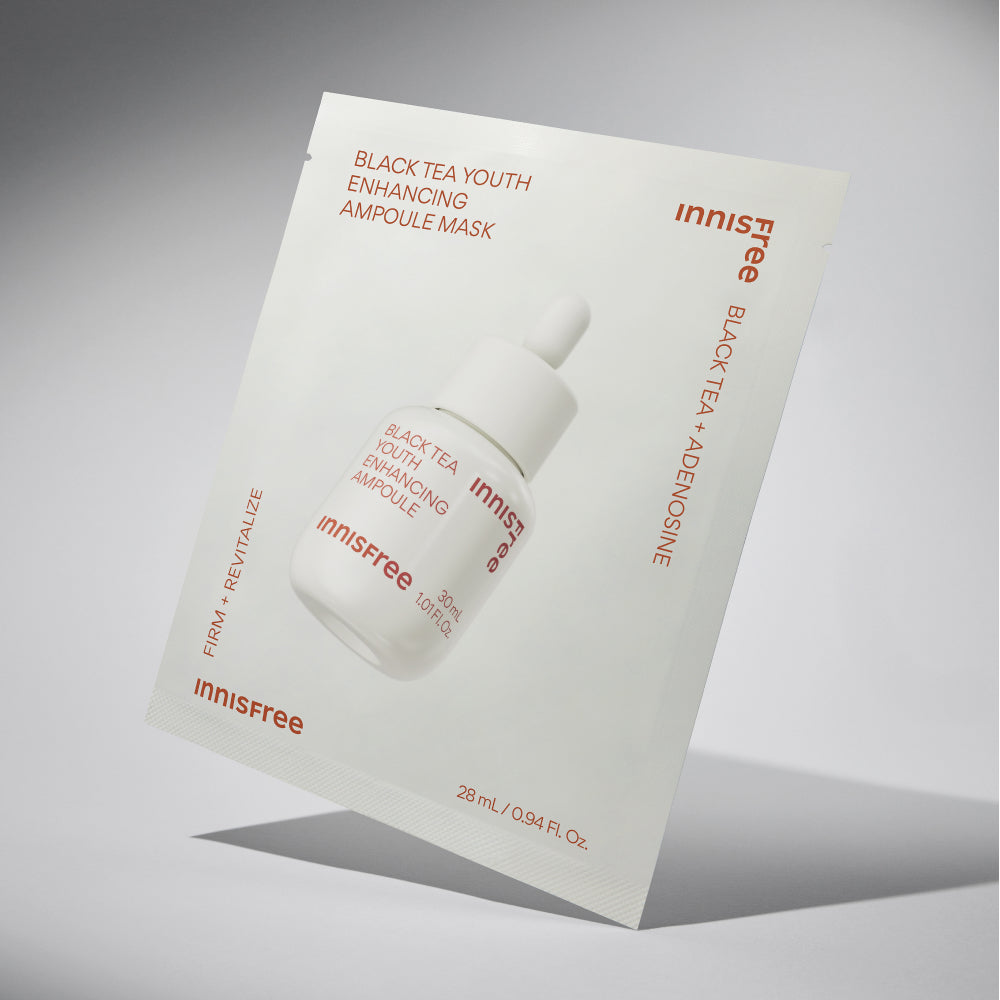 Innisfree Black Tea Youth Enhancing Ampoule Mask 28ml