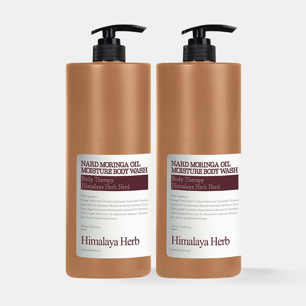 Nard Moringa Body Wash 1500ml (2 Pack)