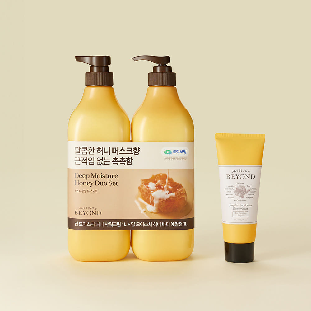 BEYOND Deep Moisture Honey Duo (Body Wash + Body Lotion)