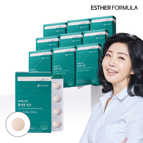 Esther Formula Active Folate (5-MTHF) 30 tablets x 10