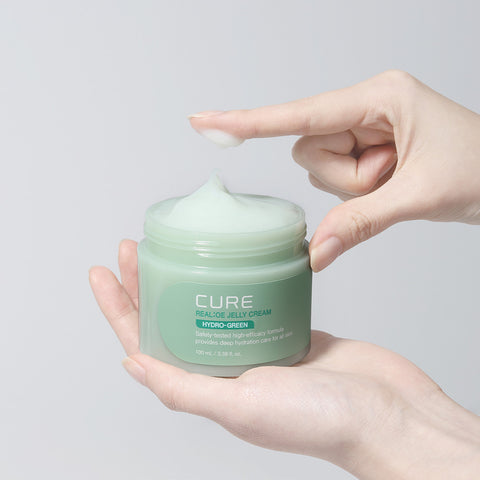Kim Jeong Moon Aloe Real Aloe Pore Ampoule 40ml + Jelly Cream 100ml