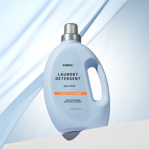 Kundal Signature Perfume Ultra-Concentrated Indoor Dry Laundry Detergent 1180ml + Fabric Softener 1180ml (2-Piece Set)